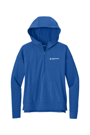 Women's Stretch 1/2-Zip Hoodie - Image 2