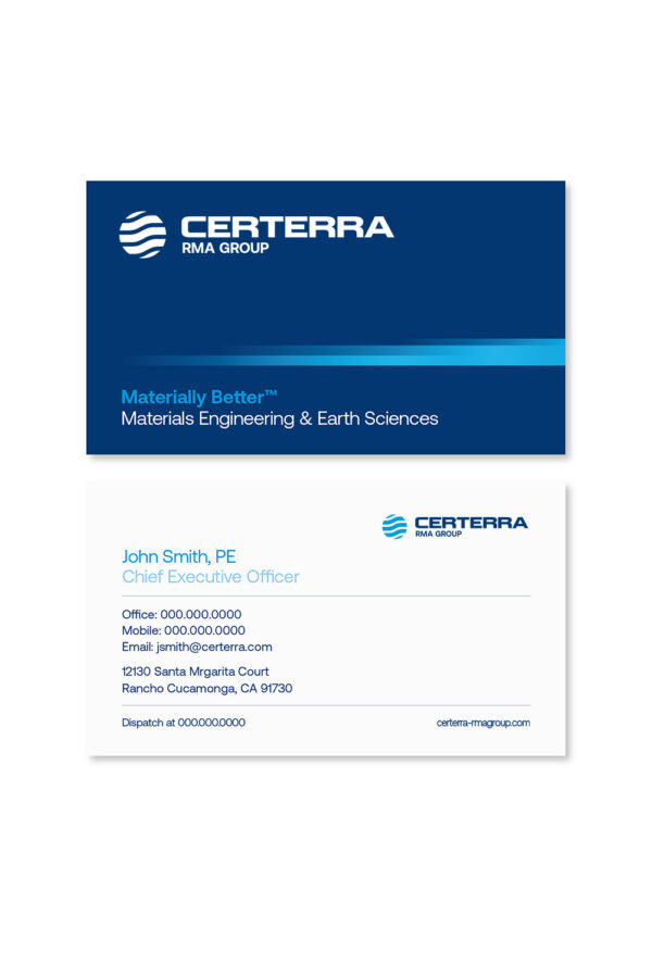 Business Cards with Address