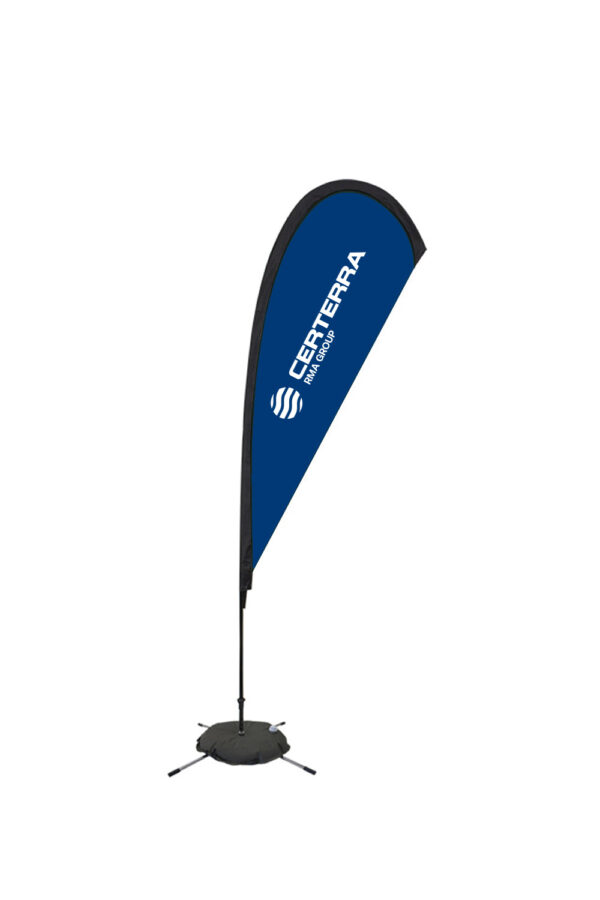 Teardrop Sail Sign