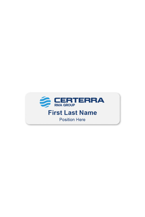 Name Badge 1"x 3"